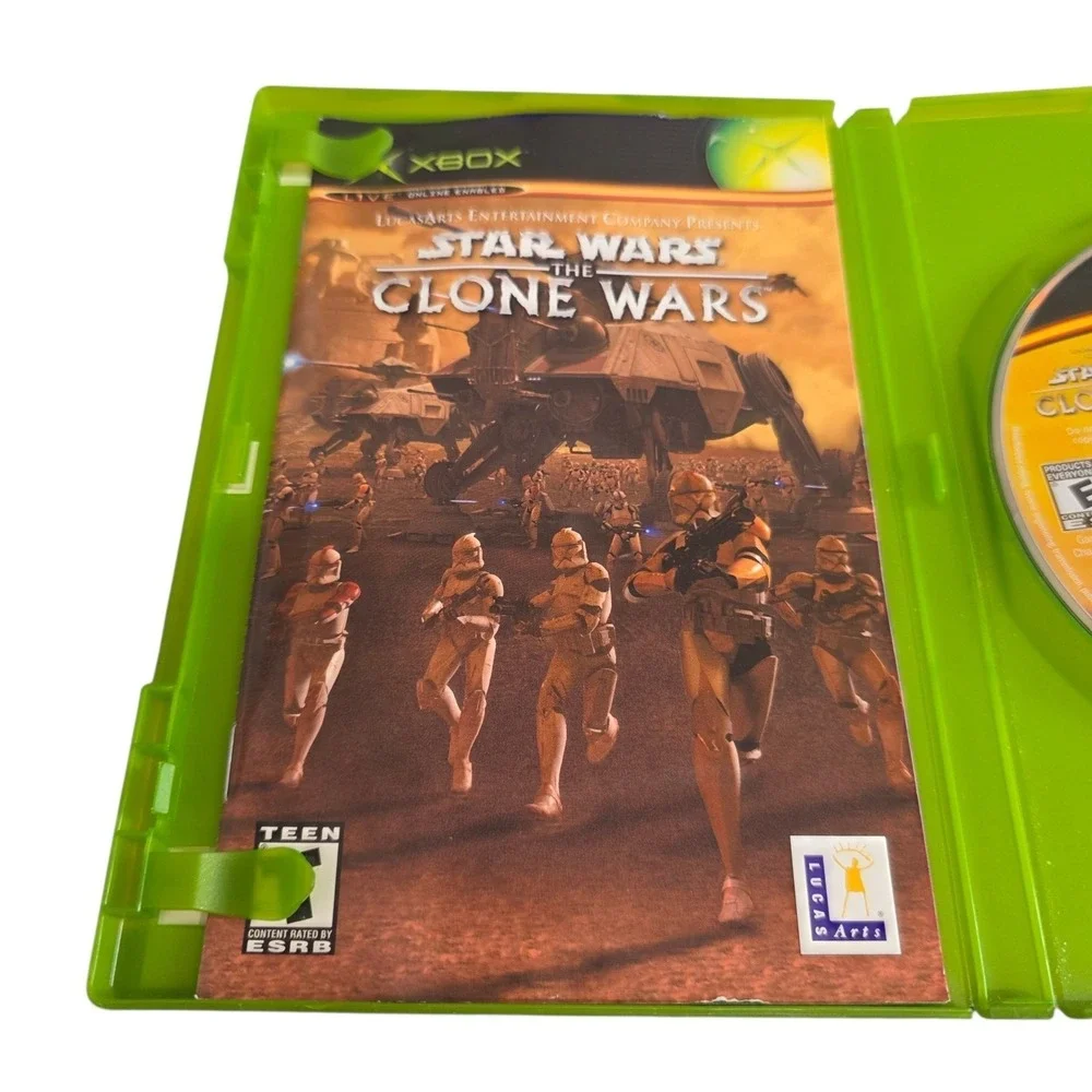 Xbox Star Wars Clone Wars Tetris Worlds NFR Limited Edition CIB Untested